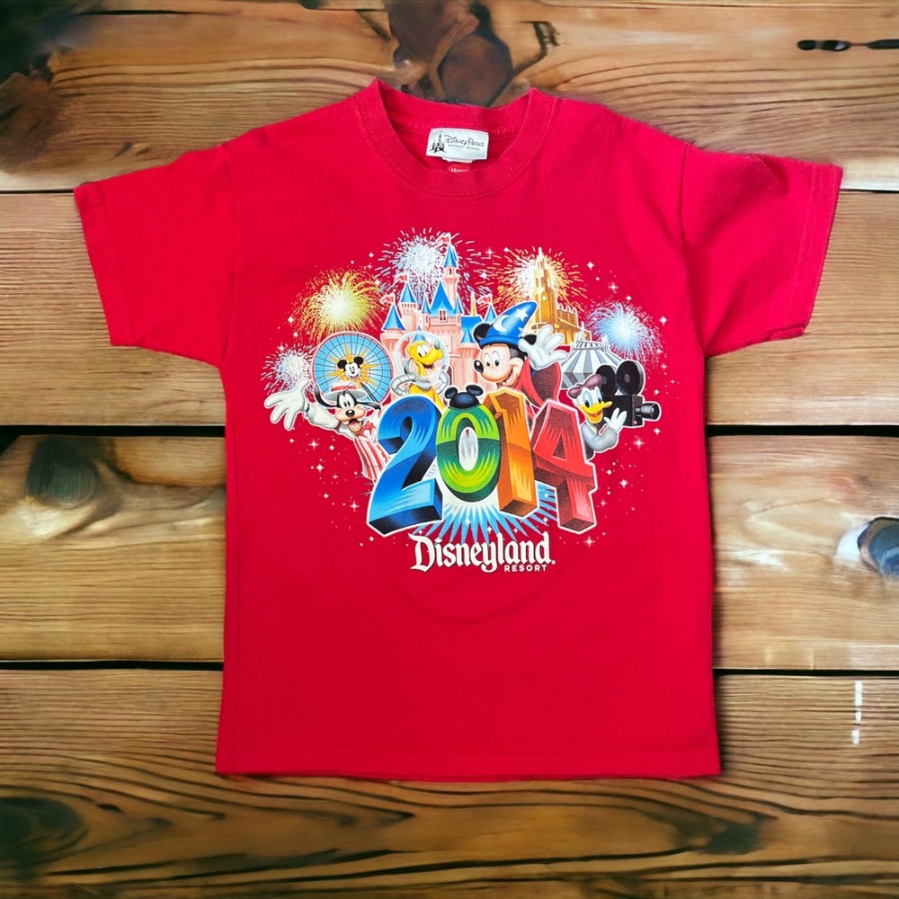 Disneyland Resort 2014, Disney Parks OG Kids Tee Shirt Size S 6-8